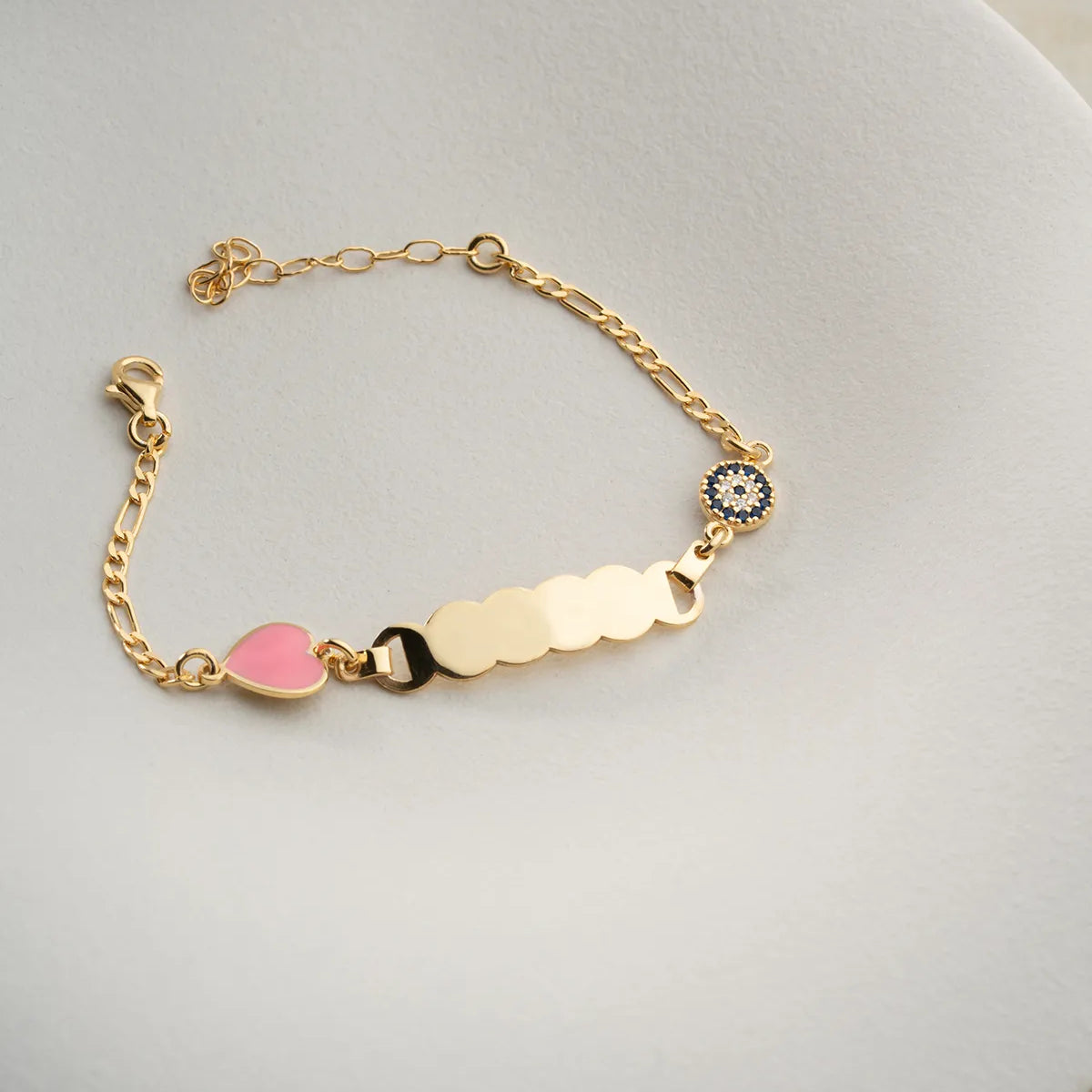 925 SET SILVER COUNTRY FIGURE CHILD BRACELET