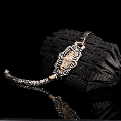 Bracelet en argent ottoman King Zincirli