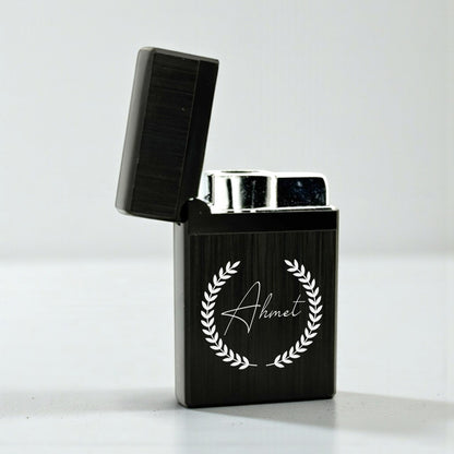 Kişiye Özel Tasarımlı Gazlı Doldurulabilir Metal Çakmak