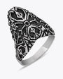 925 Sterling Silver Men's mind archer ring