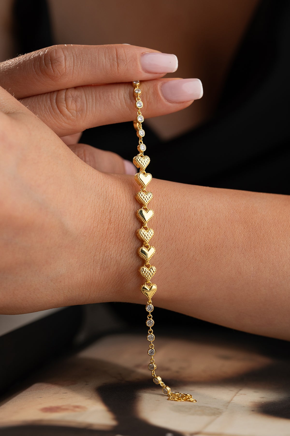 Herz Armband 925 Silber