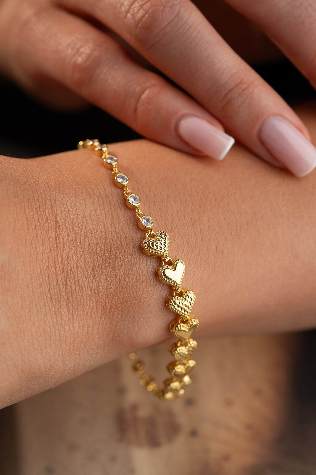 Herz Armband 925 Silber