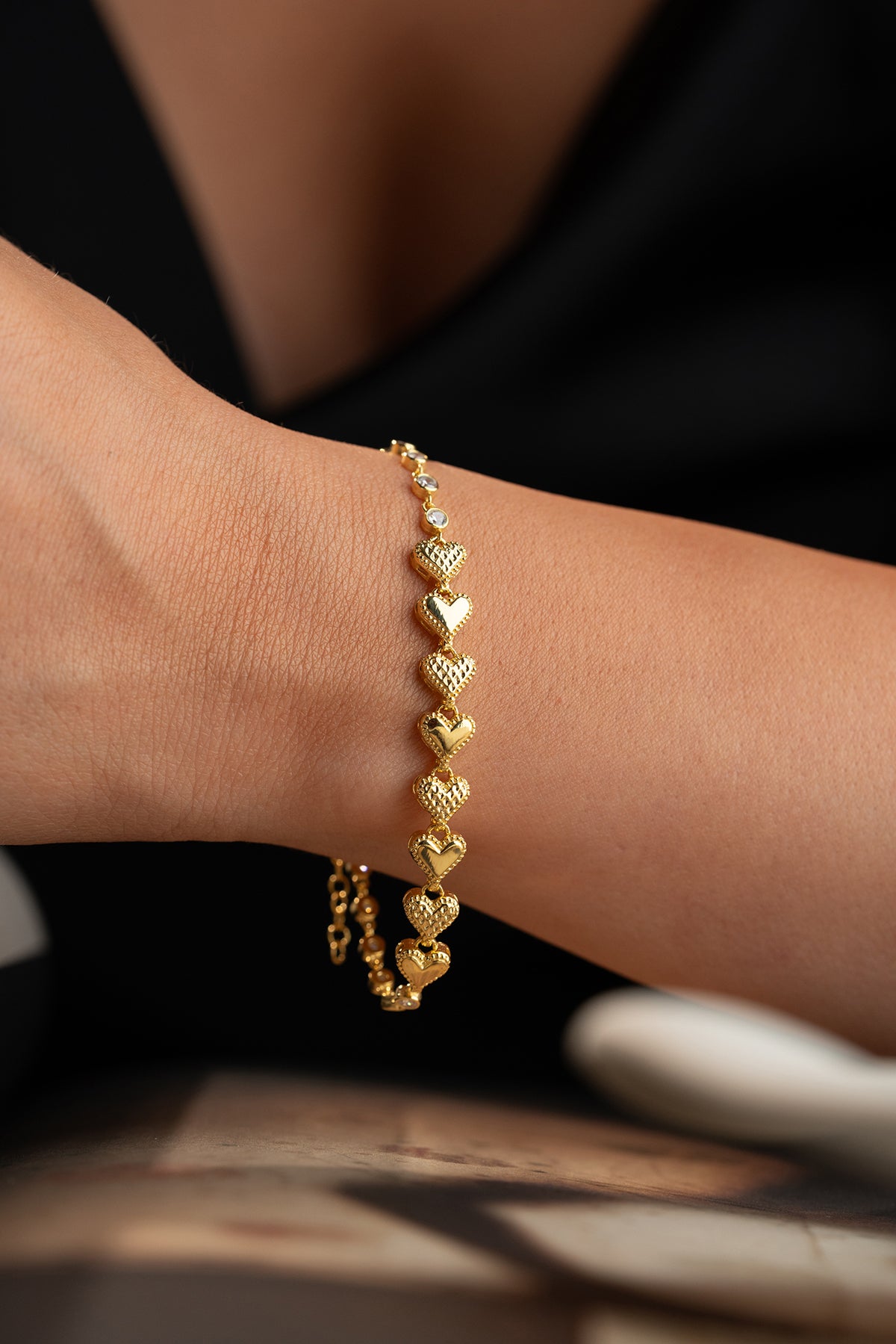 Herz Armband 925 Silber