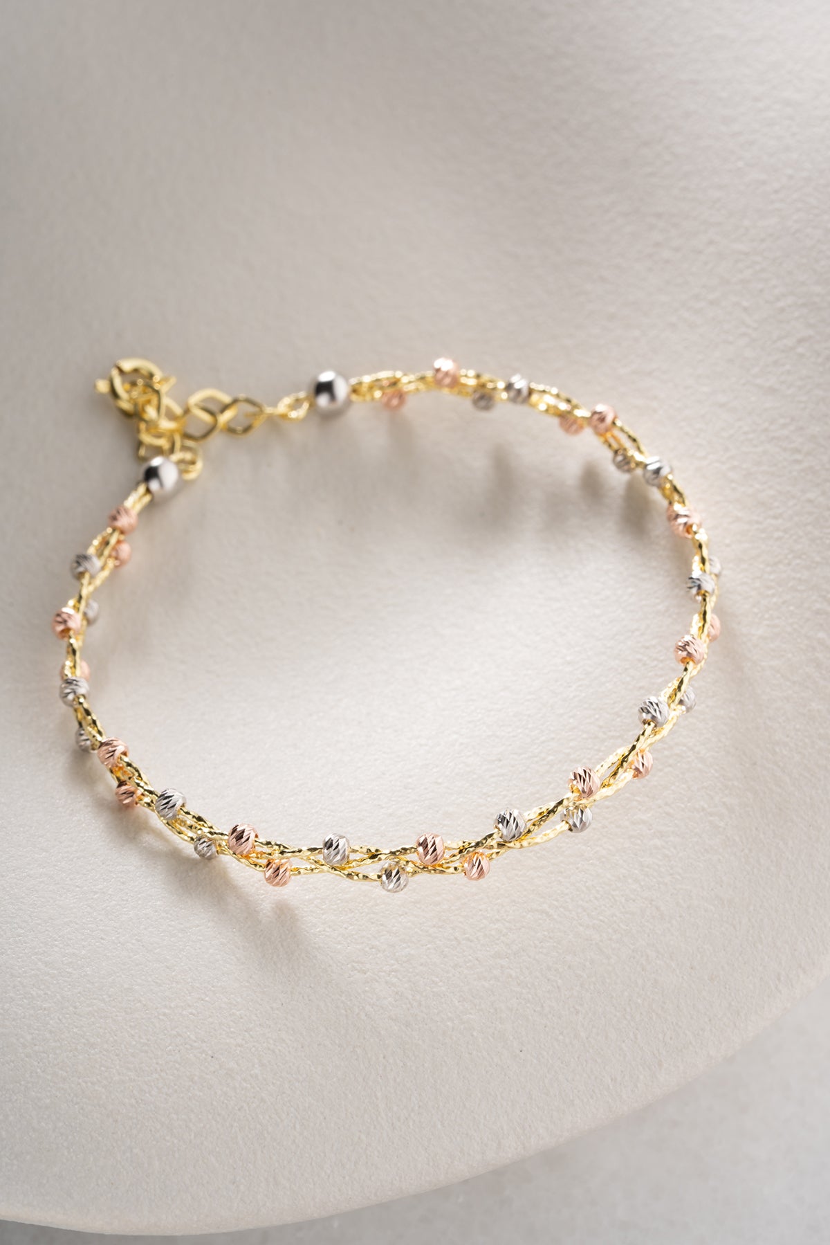 Dorika Armband Tricolor | 925 Silber