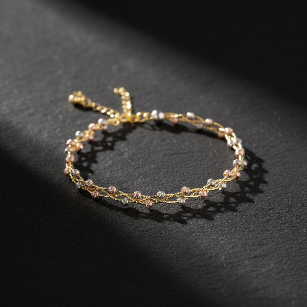 Dorika Armband Tricolor | 925 Silber