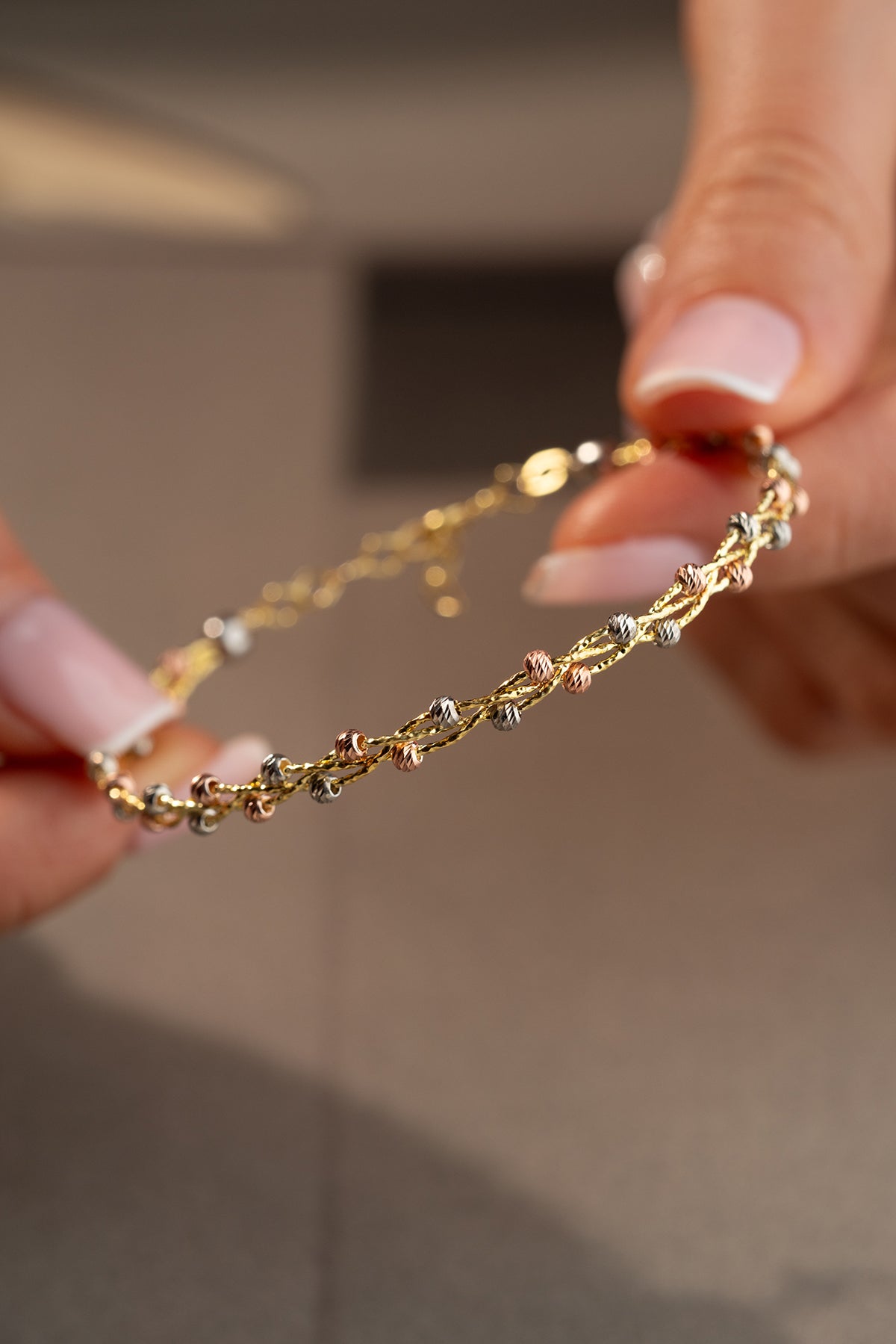 Dorika Armband Tricolor | 925 Silber