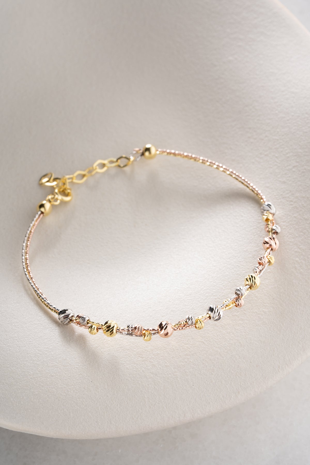 Dorika Armband Tricolor | 925 Silber