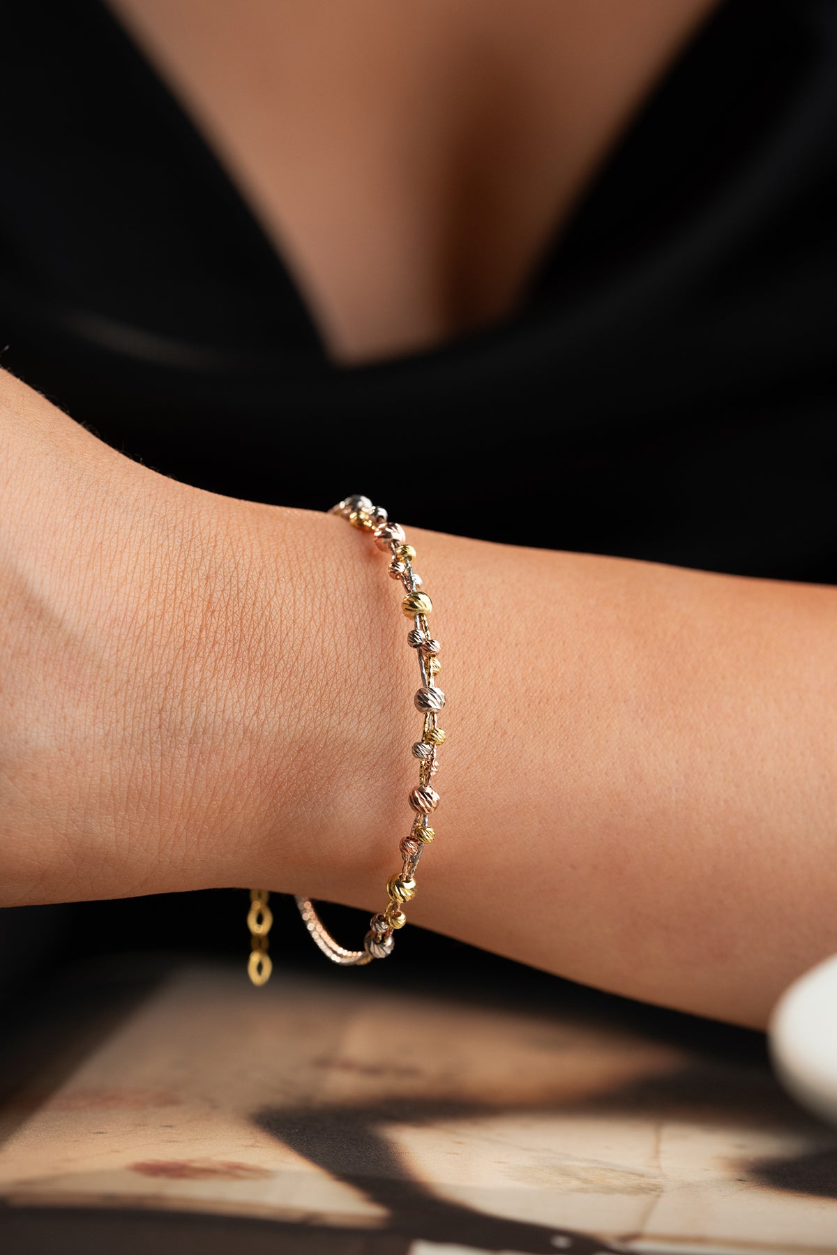 Dorika Armband Tricolor | 925 Silber