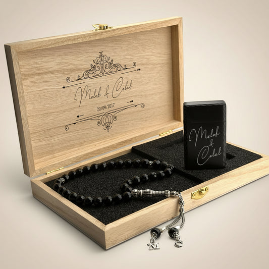 Lettre avec un briquet nommé Tesbih et note