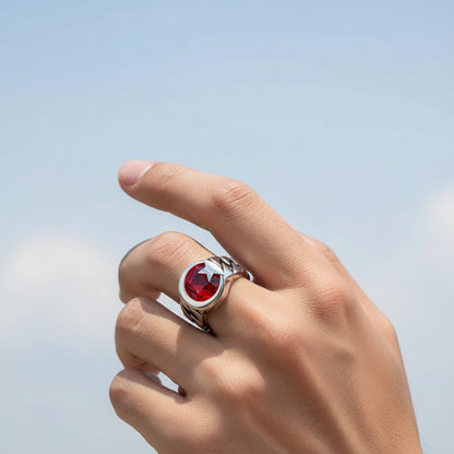 Ay Yıldız 925 Ayar Gümüş Yüzük