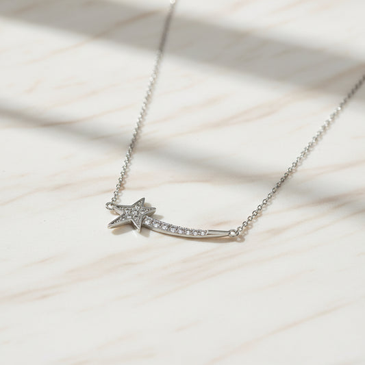 Collier en argent sterling Star 925