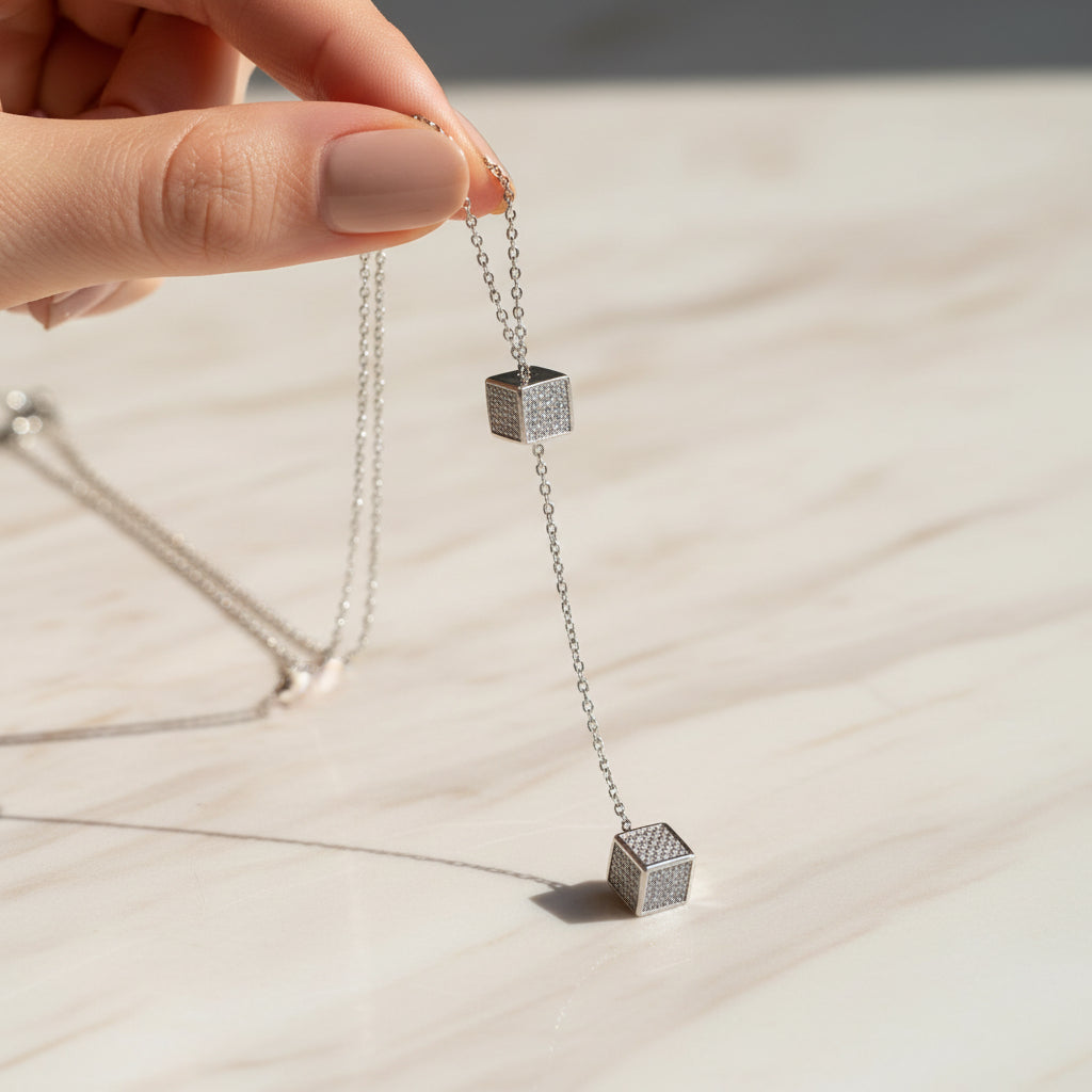 Silver necklace