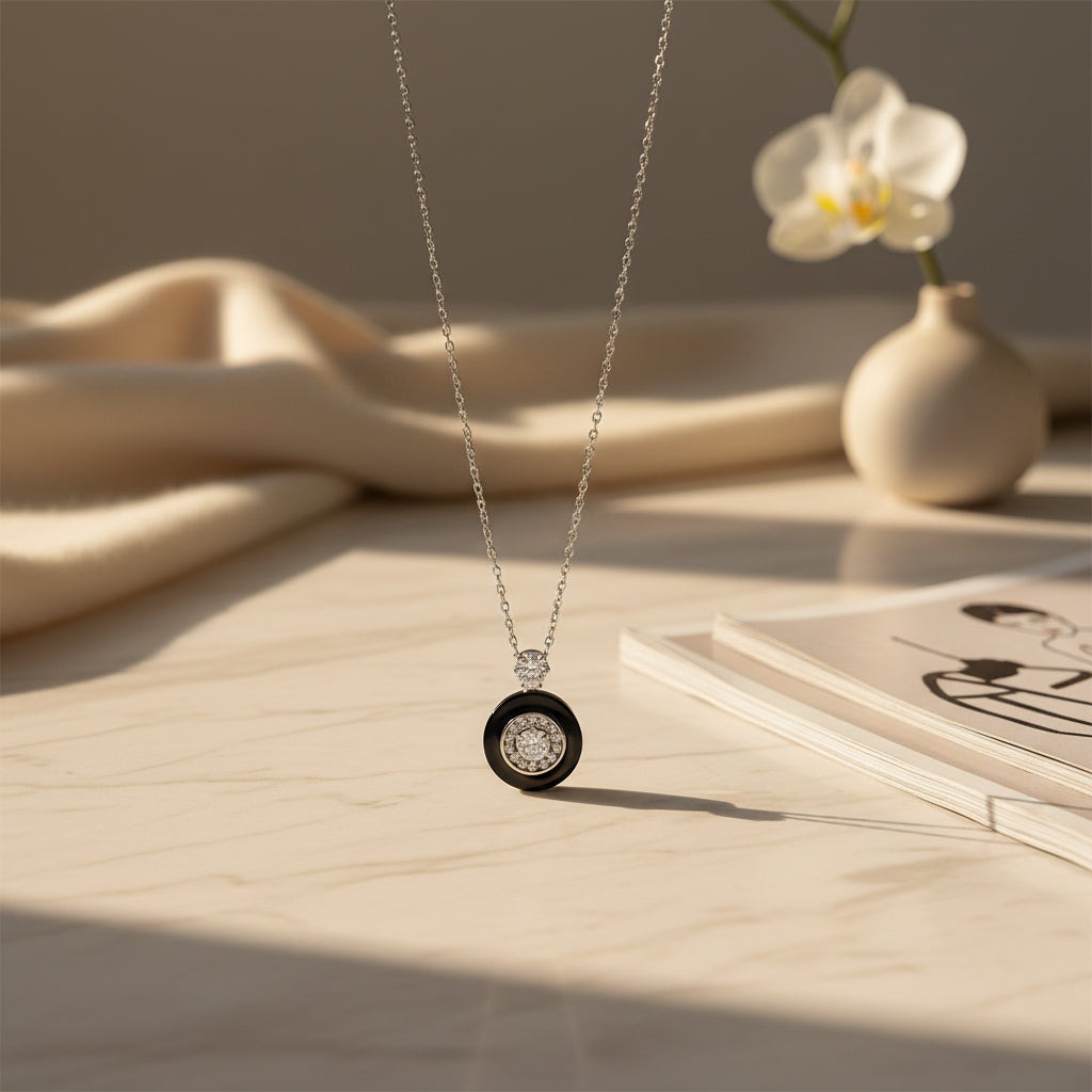 Silver necklace