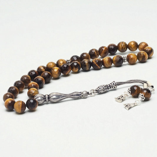 Kaplangözü Harfli Gümüş Tesbih