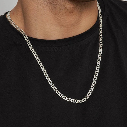 Chaîne de bar 5 mm Collier - 925 argent sterling