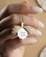 925 Sterling Silver Personalized Sea Shell Necklace