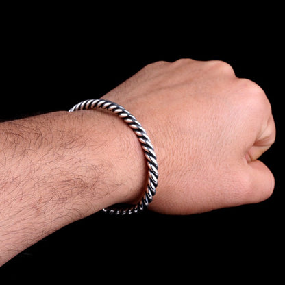 925 Bracelet burgu en argent sterling