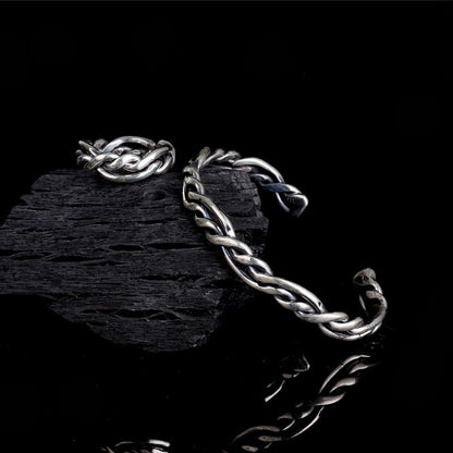 925 MOTIF SIGHT SIGHT MOTIF BRACELT MENS