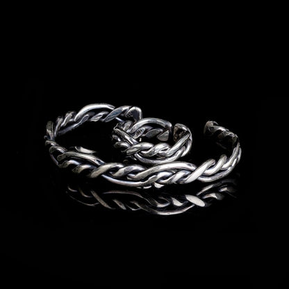 925 MOTIF SIGHT SIGHT MOTIF BRACELT MENS