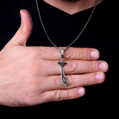 Zülfikar Kolye – 925 Ayar Gümüş