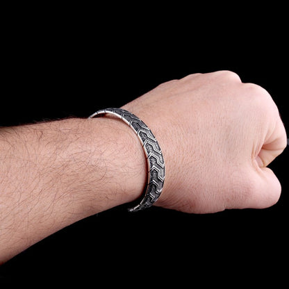 925 Bracelet de serrage en argent sterling (10 mm)