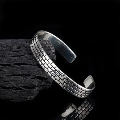 925 Bracelet de serrage en argent sterling (9 mm)