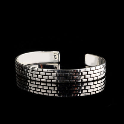 925 Bracelet de serrage en argent sterling (9 mm)