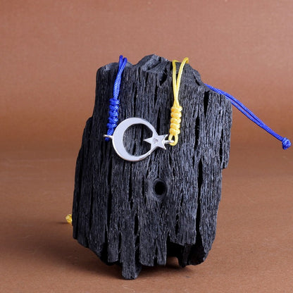 Bracelet de feu à blide de marine jaune