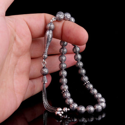 925 Ayar Gümüş Fizyon Model Tesbih (Bilek Boy)