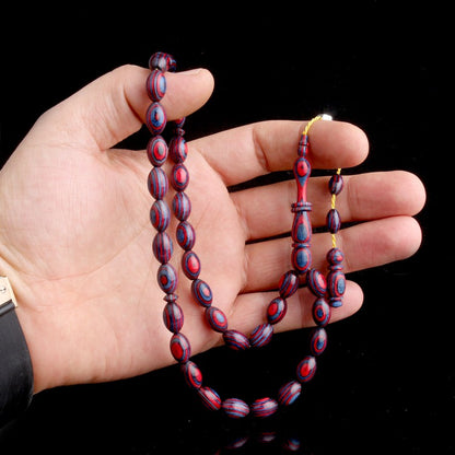 Arpa Kesim Sistemli Kâfur Ağacı Model Tesbih