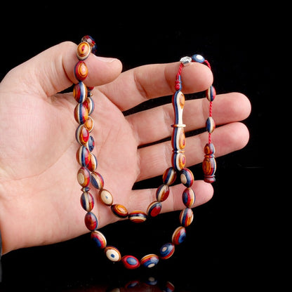 Arpa Kesim Sistemli Kâfur Ağacı Model Tesbih