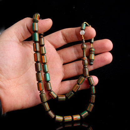 Kapsül Kesim Sistemli Kâfur Ağacı Model Tesbih