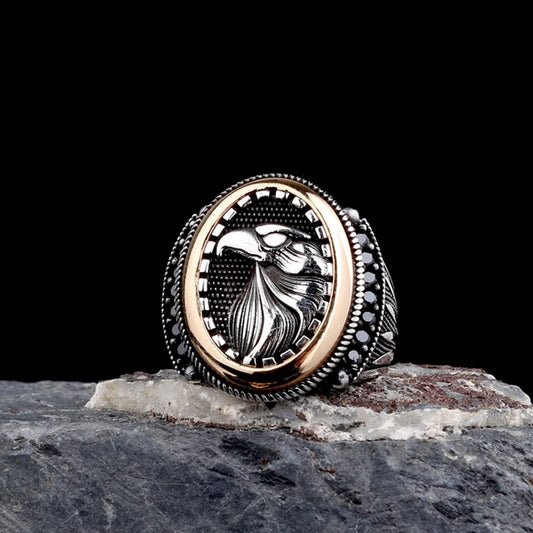 Eagle Motif Men's Ring