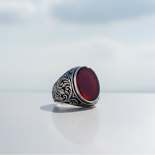 Agate Stone Pen Process