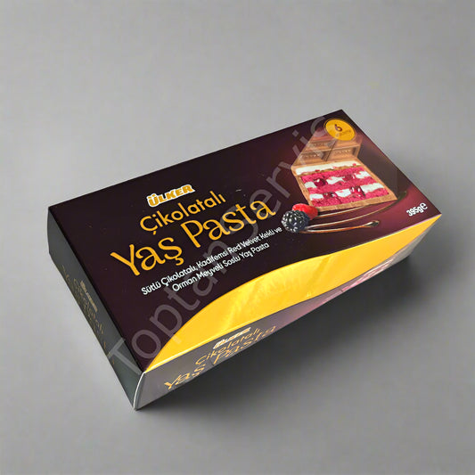 Ülker Çikolatalı Yaş Pasta – Red Velvet Orman Meyveli (395g)
