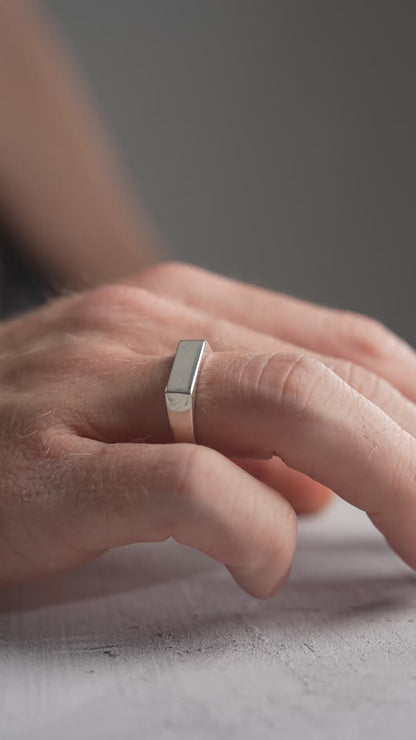 925 Gümüş Minimal Yüzük