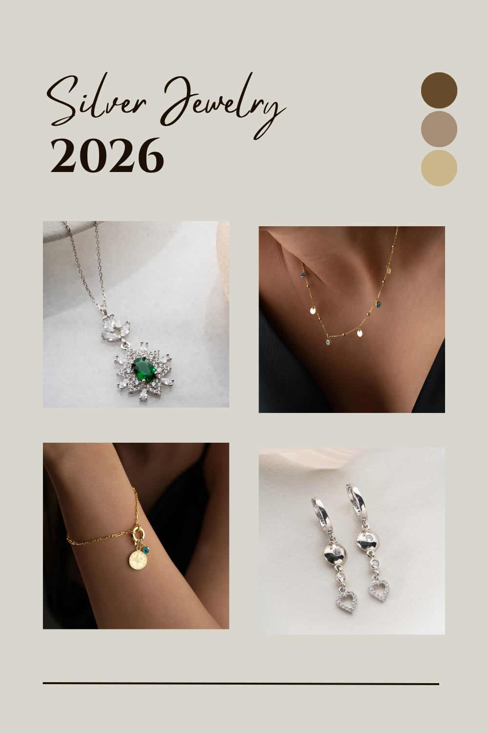 silver jewelry for women